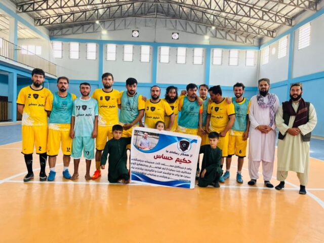 Official Launch of the “Media” Futsal Team in Kunduz